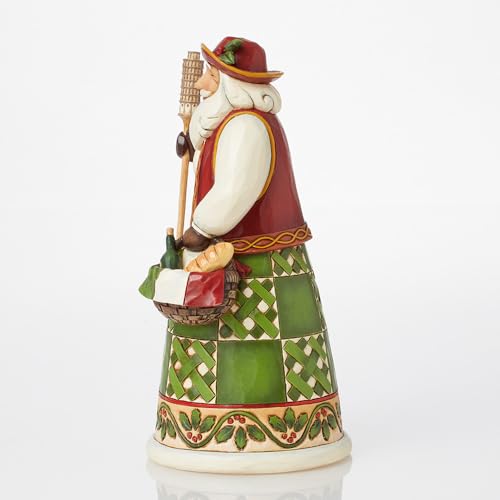 Enesco Jim Shore Heartwood Creek Christmas Around The World Italian Santa Figurine, 6.875 Inch, Multicolor - Thumbnail 5