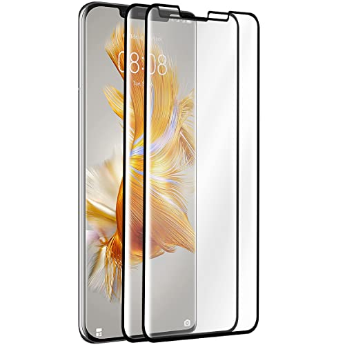 DUNSIHUI 2 Pack 3D Curved Screen Protector for Mate 50 Pro,Anti-Scratch 9H Hardness Full Coverage...
