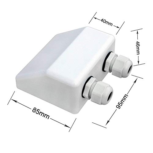 ECOWORTHY Passacavo bianco per tetto passacavo/Box...