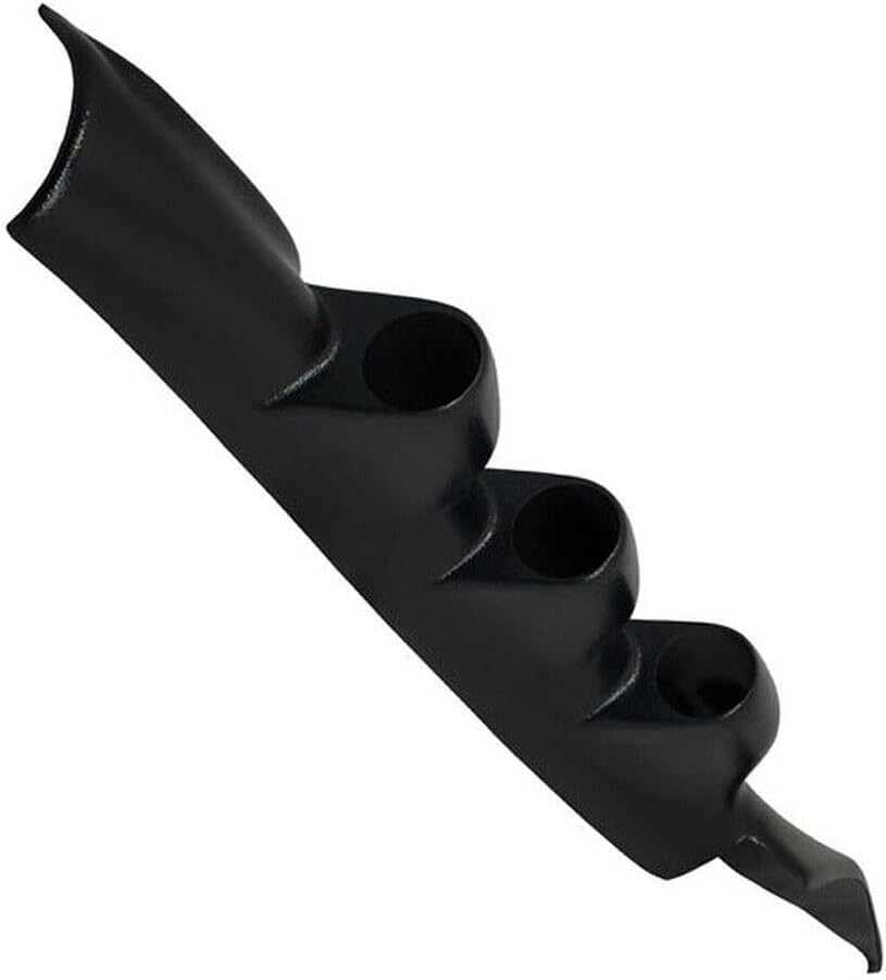 Black Triple Gauge 52mm Pillar Ttop ABS Plastic for Chevy for Camaro 1997-2002, 3-7 Days Delivery