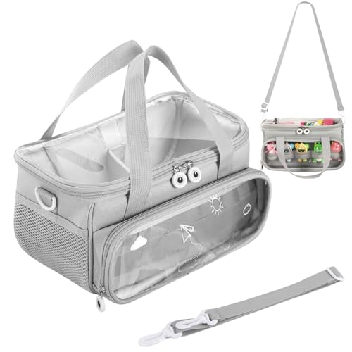dewdat Tonie Carry Case, Étui De Transport pour Toniebox, Étui De Transport pour Toniebox StarterSet Et Accessoires, Sac De Rangement pour Jouet Enfant | Sac De Rangement en Feutre De Voyage