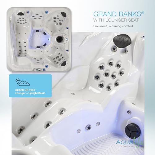 Grand Banks Outdoor Hot Tub for 5 to 6 People Acrylic Spa - Image 3