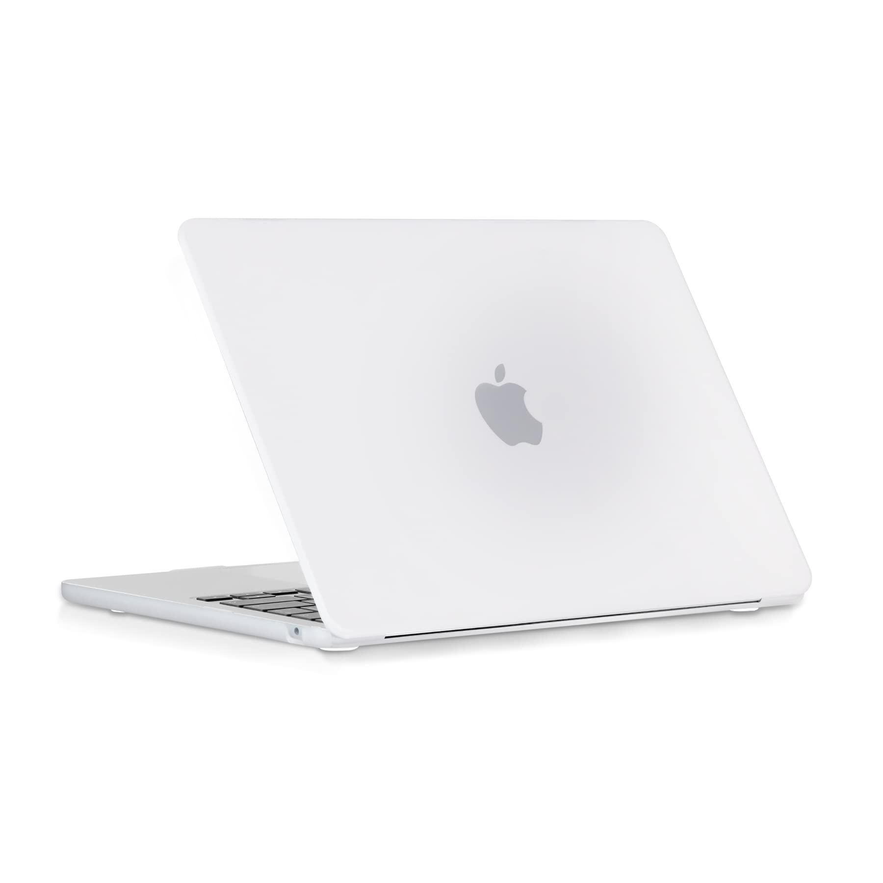Se7enline Compatible with Apple MacBook Neo 13-inch Case 2026 Model A3404, Hard Shell & Washable Keyboard Cover, Anti-Scratch Anti-Drop Slim Fit Protective Case for Daily Use Travel,Frost Transparent — view 3