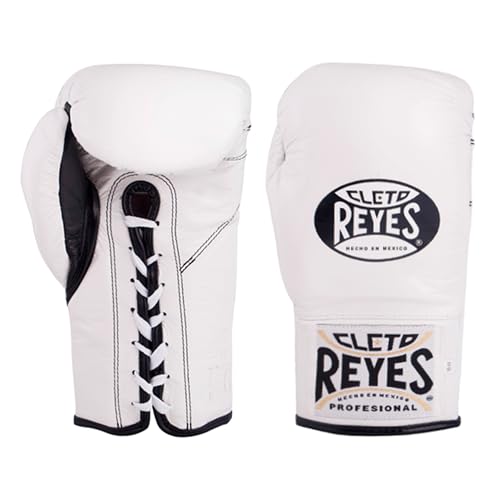 CLETO REYES Safetec Professional Competition Boxing Gloves for Men and Women, MMA, Kickboxing, Muay Thai, Lace Up