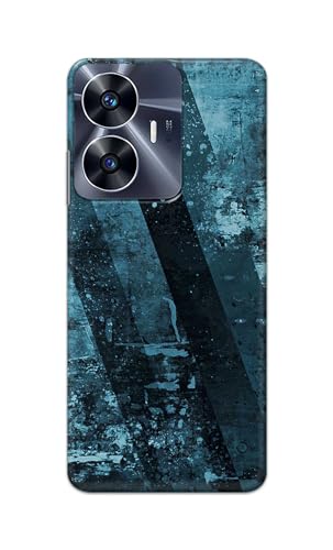 Image of Printed Hard Back Cover for Realme C55 Back Cover (Rugged Background -J1) -190724(EA)