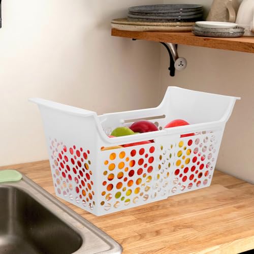 Panier congélateur extensible plastique réglable facile à nettoyer - 5