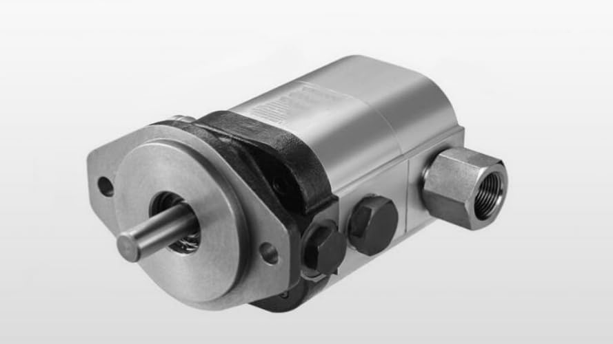 Aluminum Hydraulic Log Splitter Pump 22GPM 2-Stage Gear Pump, HI/LO Gear Pump, Wood Splitter Pump 3000 PSI 3600RPM Aluminum Log Splitters Pump Mustrod