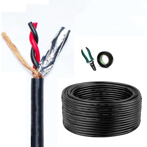 Cable RS485 2 hilos cobre evita pérdidas de señal por ruido eléctrico en tiradas de 310FT