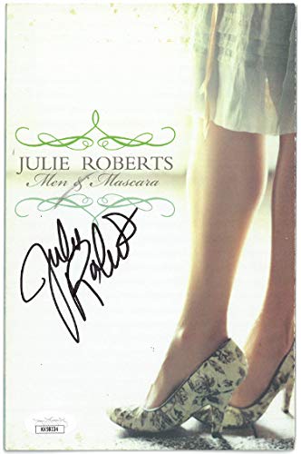 Athlon Sports CTBL-028650 Julie Roberts Signed Men & Mascara 5.5 x 8.5 in. Tri-Fold Album-Photo CD Promo - JSA No.KK58034 - Country Music Artist