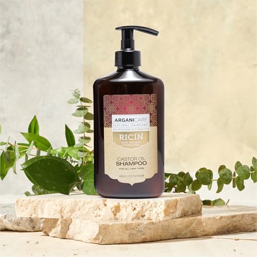 Arganicare Castor Oil Shampoo für Haarpflege und Haargrowth