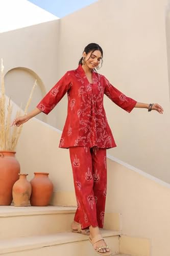 Image of Kalaanj Kurta Set for Women || 2 pic co-ords Set for Women (KALSS25SP4)