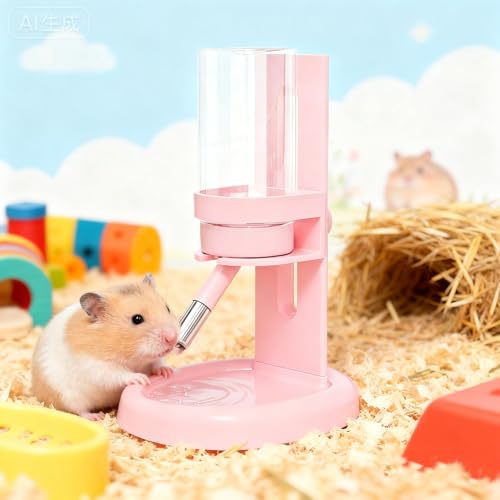Bouteille d'eau pour hamster pour le bien-être et l'hydratation de votre petit compagnon