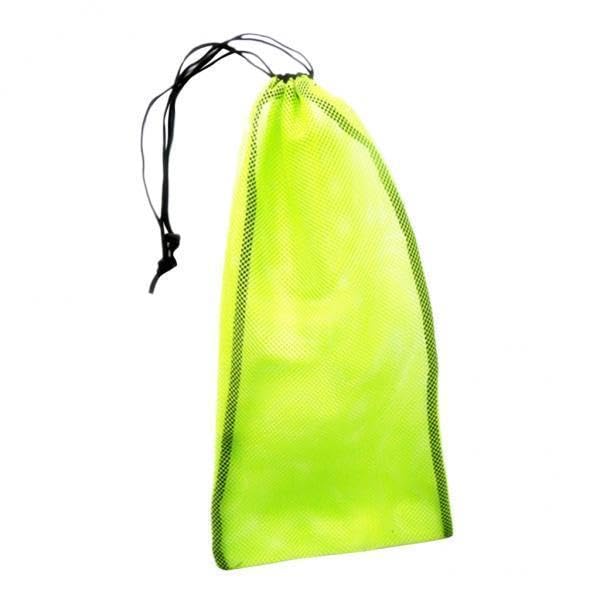 2xMesh Drawstring Bag for Snorkeling Equipment Diving Goggles Mask Yellow-picture-52