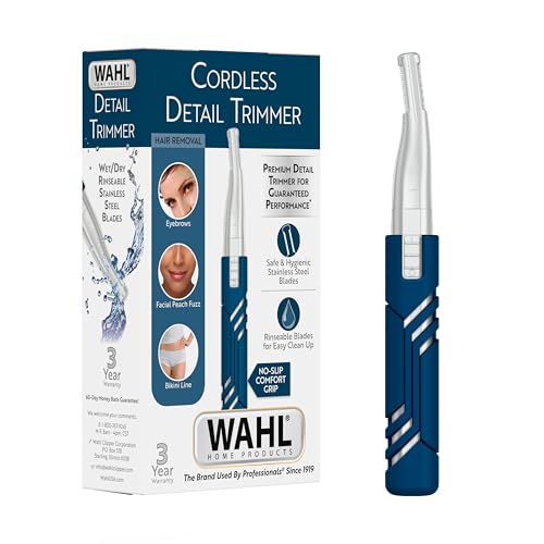 Wahl DualTech 3026636 tondeuse pour épilation des sourcils bikini et visage femme