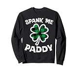 Prendi questo divertente disegno di San Patrizio Day Spank Me Paddy per il giorno di San Patrizio o come regalo di compleanno in costume irlandese! Indossa questo fortunato vintage grafico irlandese shenanigans tee outfit per uomini, donne, bambini, ragazzi ragazze il giorno di San Paddy