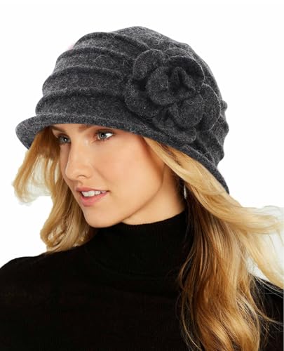 Chapeau melon des années 1920 en laine idéal pour vos sorties citadines