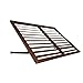 Awntech 6-Feet Bahama Metal Shutter Awning, 24 by 36-Inch, Copper