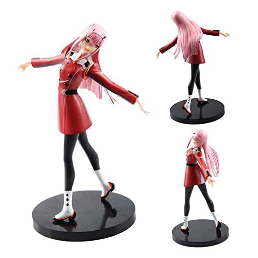 20 cm Darling in The Franxx Zero Two 02 actionfigur PVC-statyett leksak animekaraktärer docka modell skrivbordsdekoration 21 cm födelsedagspresent gåvor för anime-fans älskare