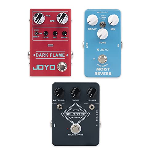 Joyo Distortion Guitar Effect Pedal,High Gain Distortion Pedal And Digital Reverb Effect Pedal #TOP18