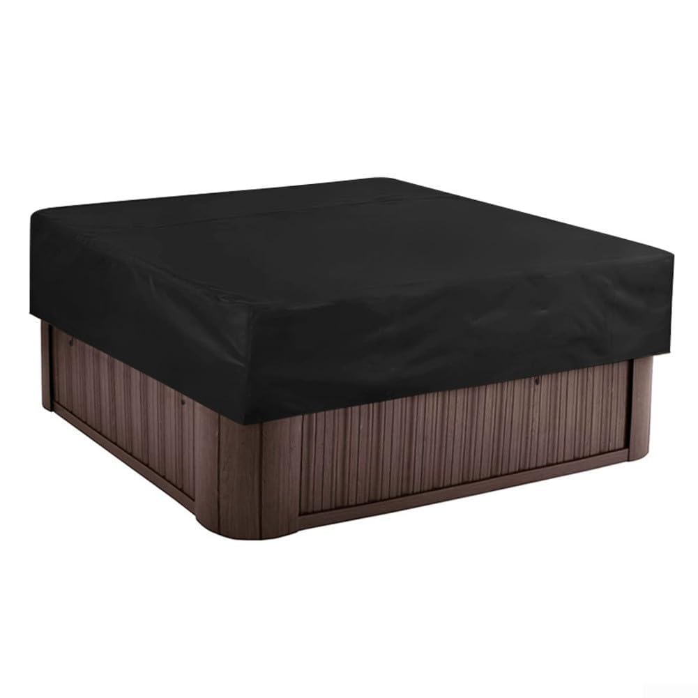 Housse de protection contre les intempéries pour jacuzzi - Résistante aux intempéries - 210 x 210 x 30 cm