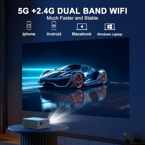 TMY Native 1080P Projector with WiFi 6 and Bluetooth - image 5