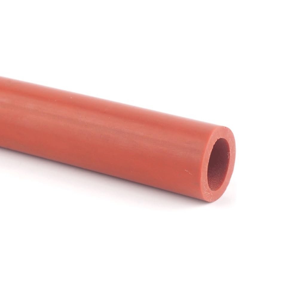 Silicone Tubing, 5m Rust Red Silicone Tube Vacuum Cooling Air Pump Hose Fittings Multiple Sizes(3x5mm)