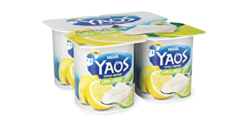 Yogur Griego Nestlé YAOS Lima Limón 4x115g