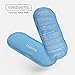 TruHealth Gel Cold Compression Ice Packs for Injuries - 4.5 x 9.5 in, Blue, 2 Count - Soft & Flexible Reusable Cold Packs for Knee & Back Pain Relief