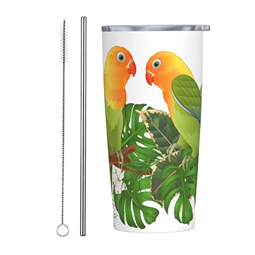 ��C�̃I�J���C���R �}�O�J�b�v �R�[�q�[�J�b�v �R���r�j�J�b�v �ۗ� �ۉ� �^���u���[ �X�e�����X�� �^��f�M�}�O �W�t�� �����^�� ���ڃh���b�v �ԗp �A�j�� �L�����N�^�[ �O�b�Y ���킢�� �v���[���g 600ml Straw Two-Piece Set