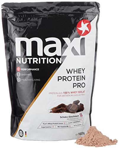Preisvergleich Produktbild MaxiNutrition Whey Protein Isolate - Schokolade, 1 x 1020 g