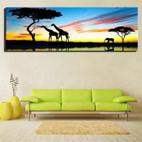 Canevas Tableau Kit Diamant Afrique Toile Haute Définition Modèle CPX-836