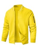Wizoat Mens Casual Jacket Lightweight Jacket Varsity Coat