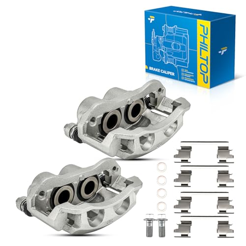 Image of PHILTOP Rear Brake Caliper 18-B4934, 18-B4935 Compatible with 2003-2020 Express 2500, 2003-2020 Express 3500, 2003-2020 Savana 3500, 2003-2020 Savana 2500