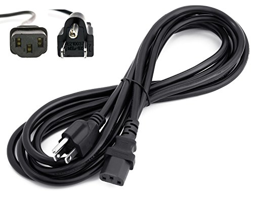 Amamax 15 Feet Extra Long AC Power Cord Cable for VIZIO TV with Life Time Warranty (UL Listed)