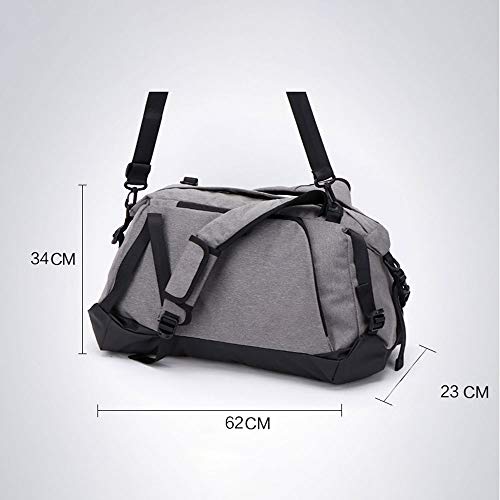 Hemfv Gym Bag Sports Gym Bag With Wet Pocket For Men And Women Travel Duffel Bag With Shoes Compartment (Color : Black) #TOP6