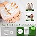 TEWEAE Ginger Foot Pads to Feel Better, 2 in 1 Premium Natural Bamboo Vinegar Foot Care Pad for Sleep Better & Soothing, Green Tea Scented - 30 Pads