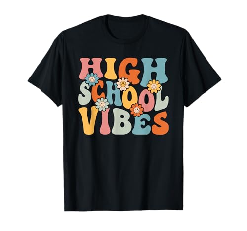 High School Vibes Shirt Back To School Teachers Students T-Shirt