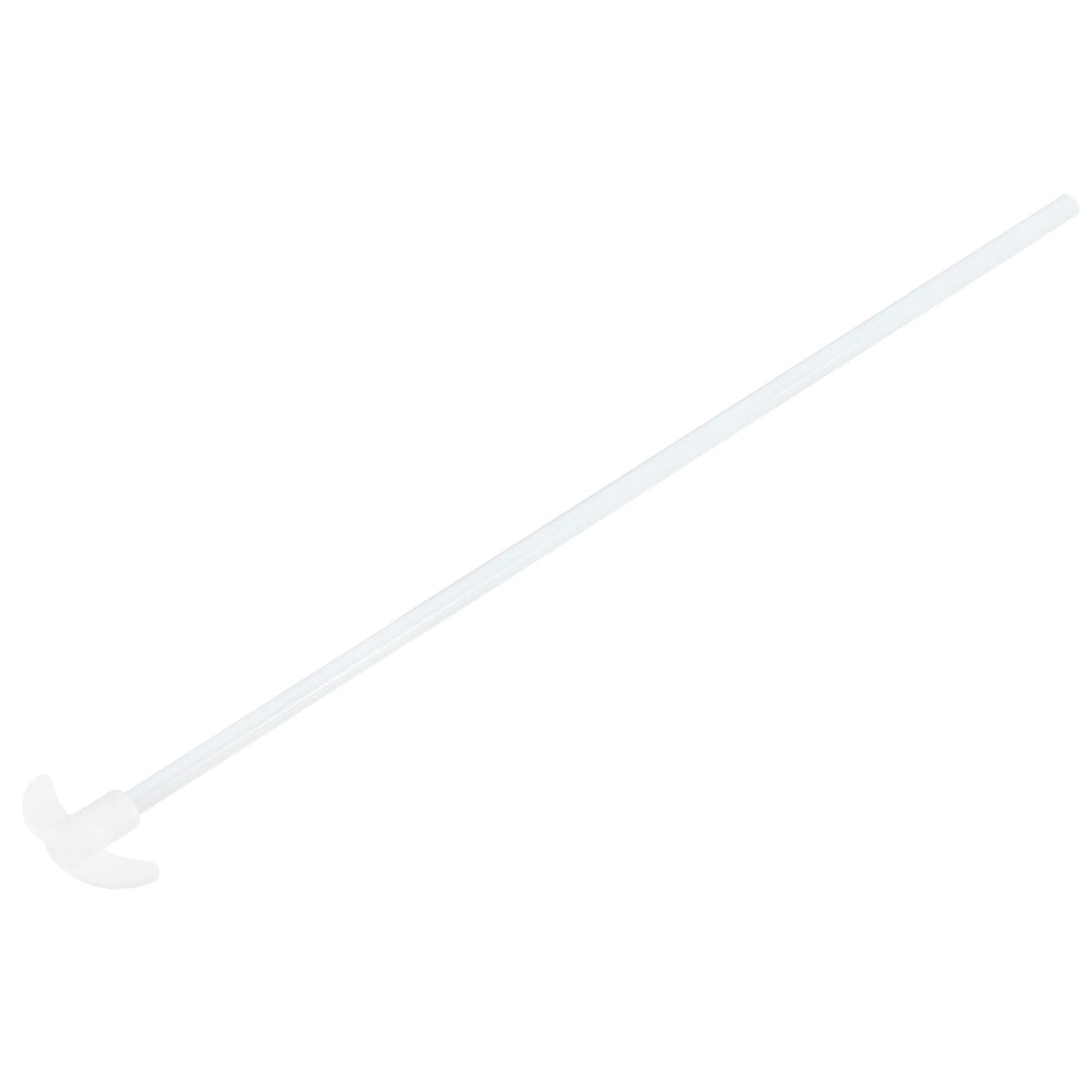 MECCANIXITY PTFE Electric Stirring Rod 600x120mm Length Overhead Stirrer Mixer Shaft with Foldable Paddle for Lab