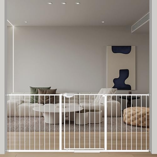WAOWAO Triple Lock Baby Gate Extra Wide 72.04-76.77