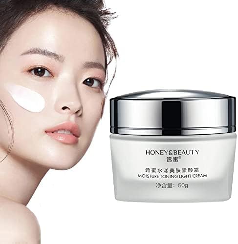 Seafly Honey & Beauty Moisture Toning Light Cream, Honey & Beauty Cream, Hydrating Beauty Face Cream, Korean Moisturizing Tone Up Cream, Drefunk Cream, Hydrating Face Cream for Dry Skin (1Pcs)