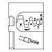 GEDORE 8140-06 Module Insert for Conductor end-Sleeves 0.25-10mm