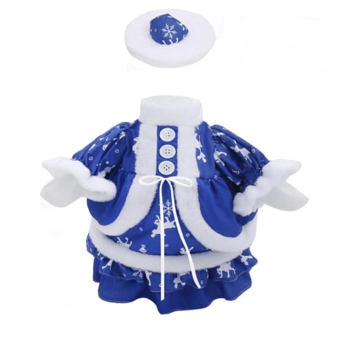 Aufmer Winter Goose Outfit Porch Goose Clothes for Christmas Decorations - image 2