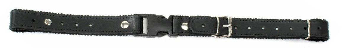 Steirische Harmonika Riemen Set – Schwarz – Komplettset mit Tragegurten, Bassriemen, Rückenverbinder & Verstellerset – gepolstert, verstellbar – Zubehör für Volksmusik, Tracht & Bühne