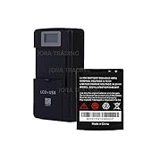 Generic Standard Battery Li3709T42P3h463657 for ZTE F290 N281 Z221 Z222 Miami w/Universal LCD...