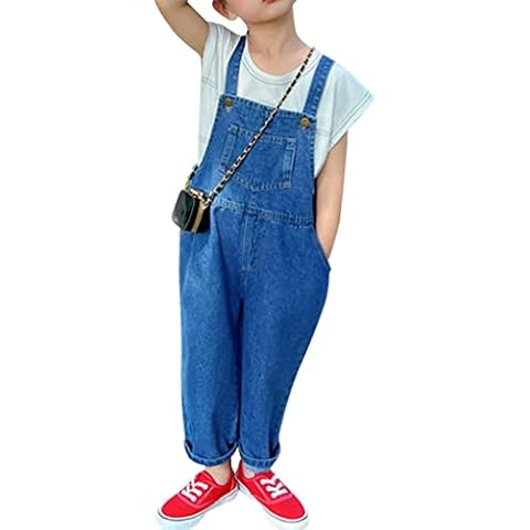 ACMEDE Kids Adjustable Denim Dungarees Cover