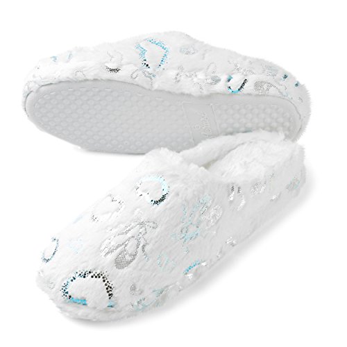 House Warming Plush Fluffy Lovely Heart Bedroom Slip On Slippers4