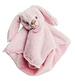 30° - séchage naturel BABY NAT\' - Doudou Plat - Doudou Lapin - 28 cm - Guimauve Rose - Cadeau Naissance Fille - Lapin Malow - BN0219