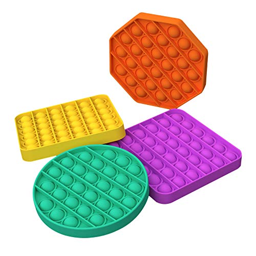 3 unidades Push Bubble Pop especial brinquedo sensorial para aliviar o estresse mental brinquedos ed