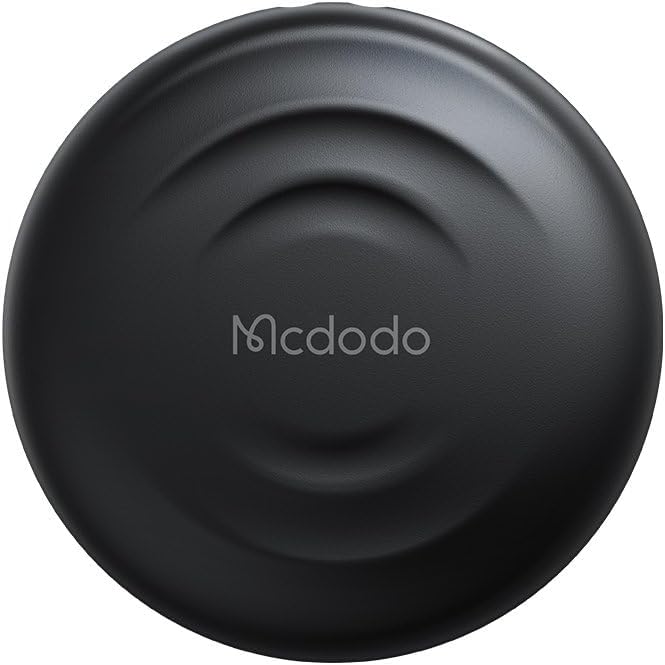 Mcdodo AT-7201 Airtag Apple Uyumlu Akıllı Takip Cihazı Siyah Anahtarlık Kılıf Hediyeli