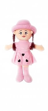 Soft Doll for Girls 45CM Pink | Cute Huggable Stuffed Plush Toy | Birthday Gift for Kids Girl | Washable Baby Doll | My Bestie